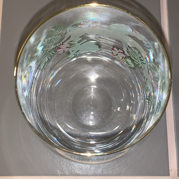 🎅 2 Hand Painted Set Tiger in Jungle Stemless Wine Glasses NEW - Picture 14 of 15